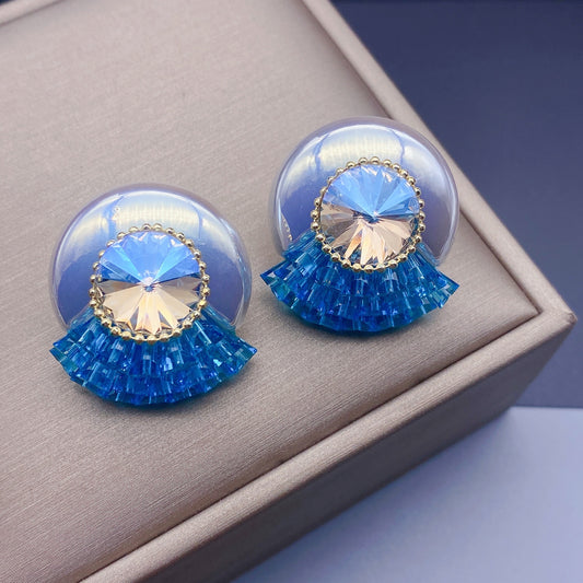 Nature's Gift Sapphire Glow Earrings