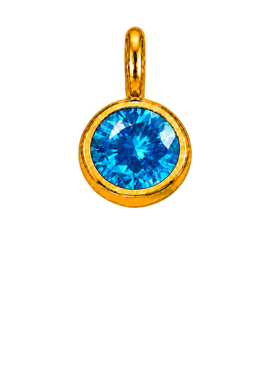 Birthstone December Blue Topaz