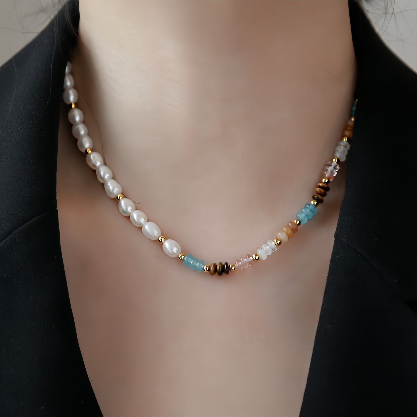 Jade & Ivory Daybreak Choker