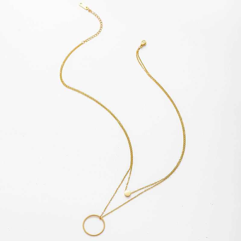 Ringdrop Layered Necklace
