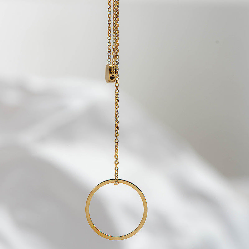 Ringdrop Layered Necklace