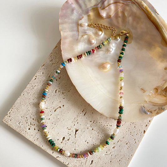 https://maybejewelry.com/products/vintage-multicolored-beaded-necklace-with-pearls